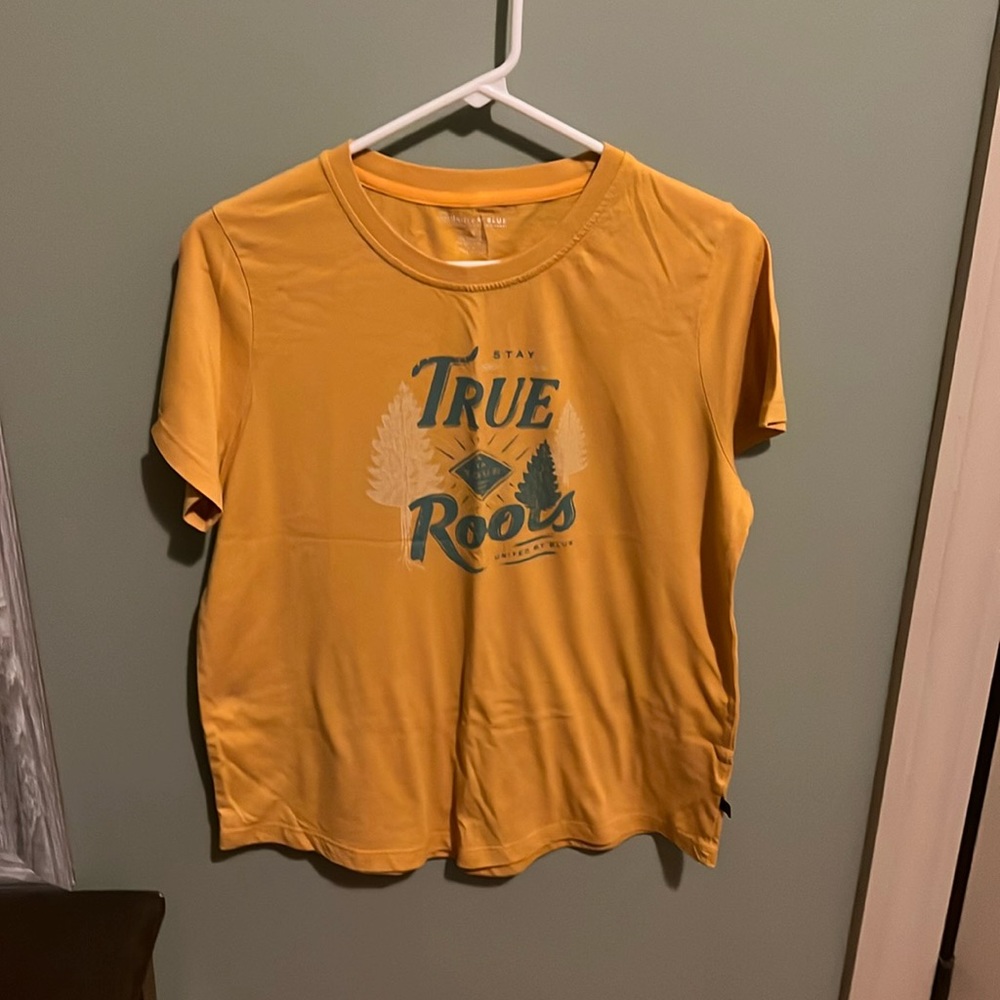 Brand: united by blue, color: gold, size: small